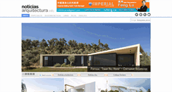 Desktop Screenshot of noticiasarquitectura.info